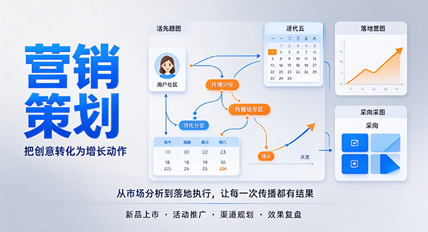 黄冈营销策划